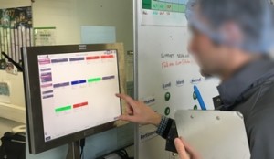 digitalisation opération de production, Fromagerie Tessier