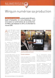 journal de la production 07-08-2016 page1