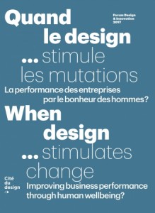 couverture magazine quand le design stimule les mutations